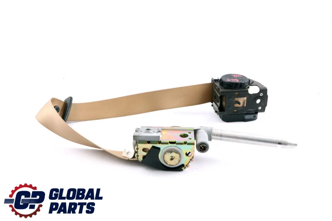 Upper Seat Belt Rear Right O/S Beige to BMW 7 Series E65 E66 E67 with Part number 7153324 BMW 7 Series E65 E66 E67 Upper Seat Belt Rear Right O/S Beige - SKU 7153324 - Part number 7153324
