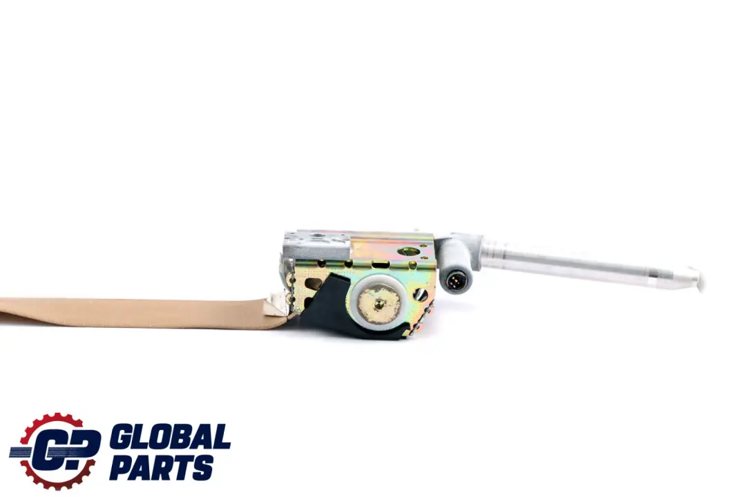 BMW 7 Series E65 E66 E67 Upper Seat Belt Rear Right O/S Beige - SKU 7153324 - Part number 7153324