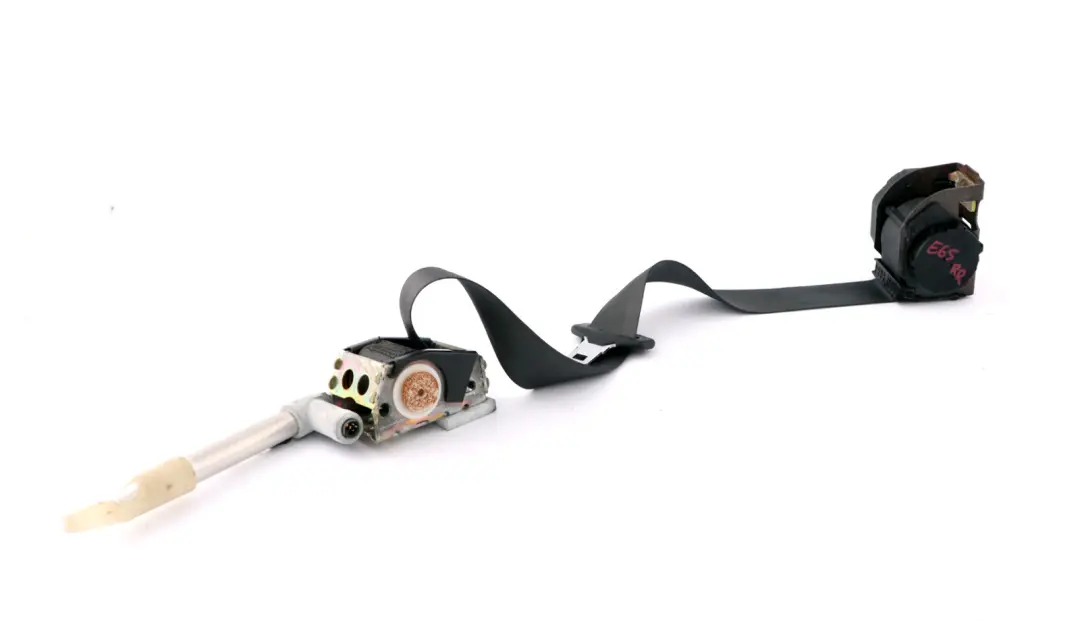 BMW 7 Series E65 E66 E67Seat Belt Upper Safety Belt Rear Right O/S - SKU 7153326 - Part number 7153326