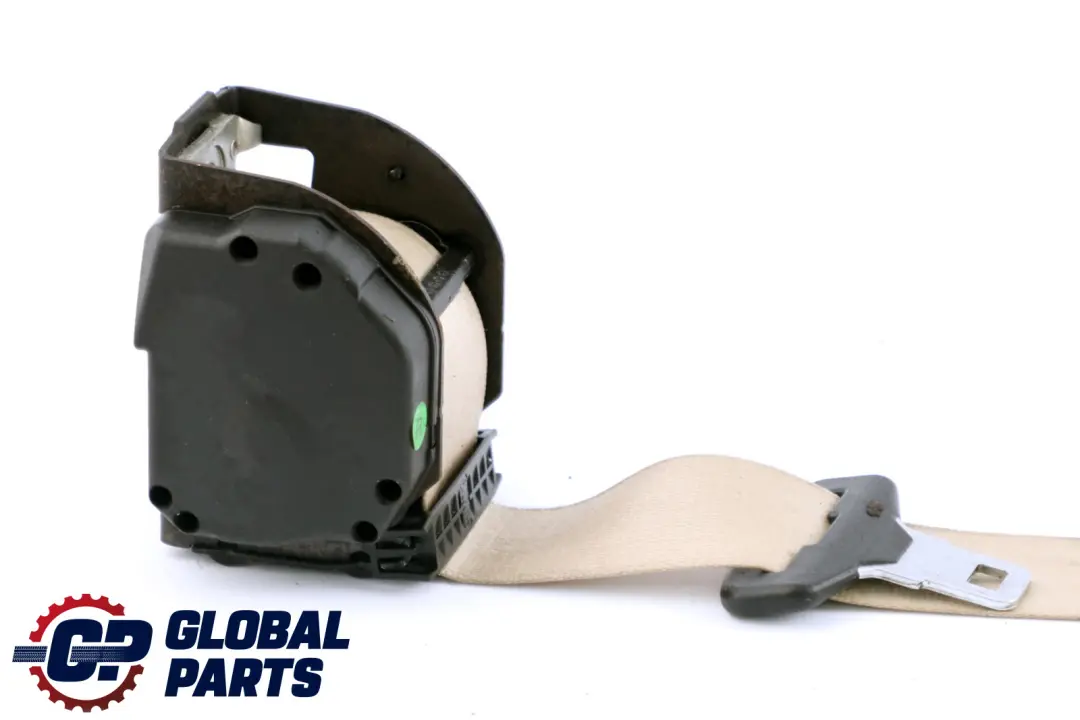 BMW 7 Series E65 E66 E67 Upper Seat Belt Rear Right O/S Cremebeige - SKU 7153328 - Part number 9132842