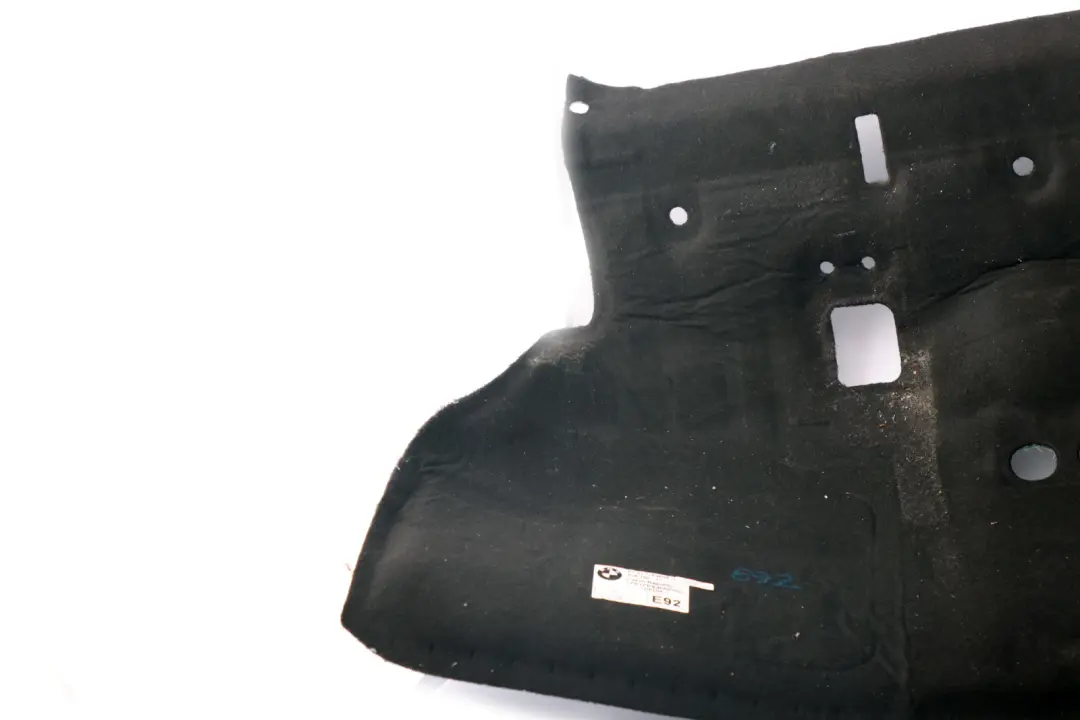 BMW 3 SERIES E92 E92N LCI Sound Insulation Floor Rear - SKU 7153603 - Part number 7153603