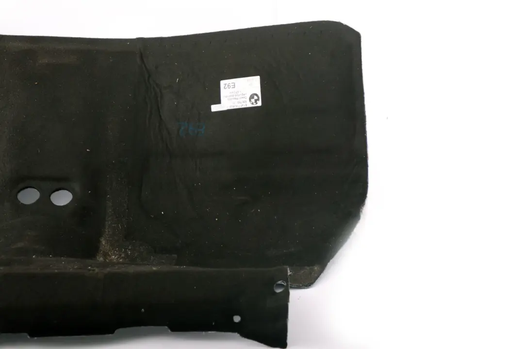 Sound Insulation Floor Rear to BMW 3 SERIES E92 E92N LCI with Part number 7153603 BMW 3 SERIES E92 E92N LCI Sound Insulation Floor Rear - SKU 7153603 - Part number 7153603