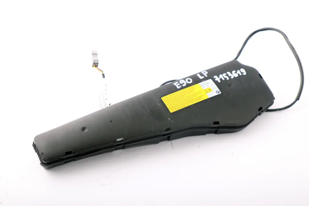 BMW E90 E91 Module D'Air De Siège Avant Gauche Côté Passager Noir - SKU 7153619 - Numéro de pièce 7153619