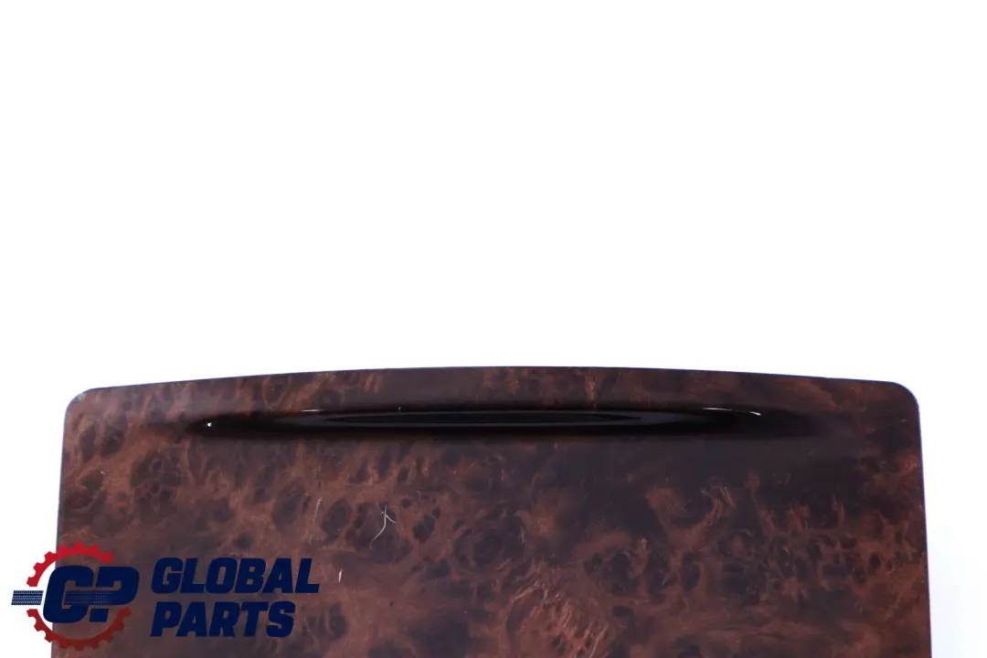 BMW 5 Series E60 E61 Cover Centre Console Poplar Woodgrain Brown Rear - SKU 7153769 - Part number 7153769