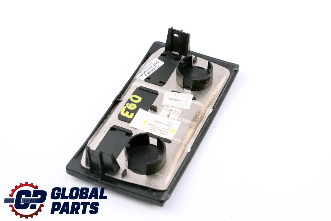 Centre Console Poplar Woodgrain Brown Rear to BMW 5 Series E60 E61 Cover with Part number 7153769 BMW 5 Series E60 E61 Cover Centre Console Poplar Woodgrain Brown Rear - SKU 7153769 - Part number 7153769