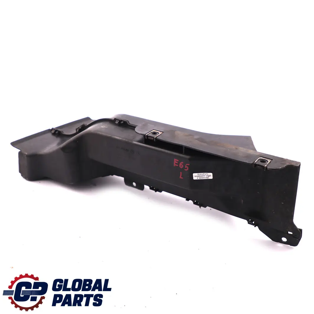 BMW E65 E66 Schermatura laterale del vano motore sinistra - SKU 7153783 - Numero di parte 7153783