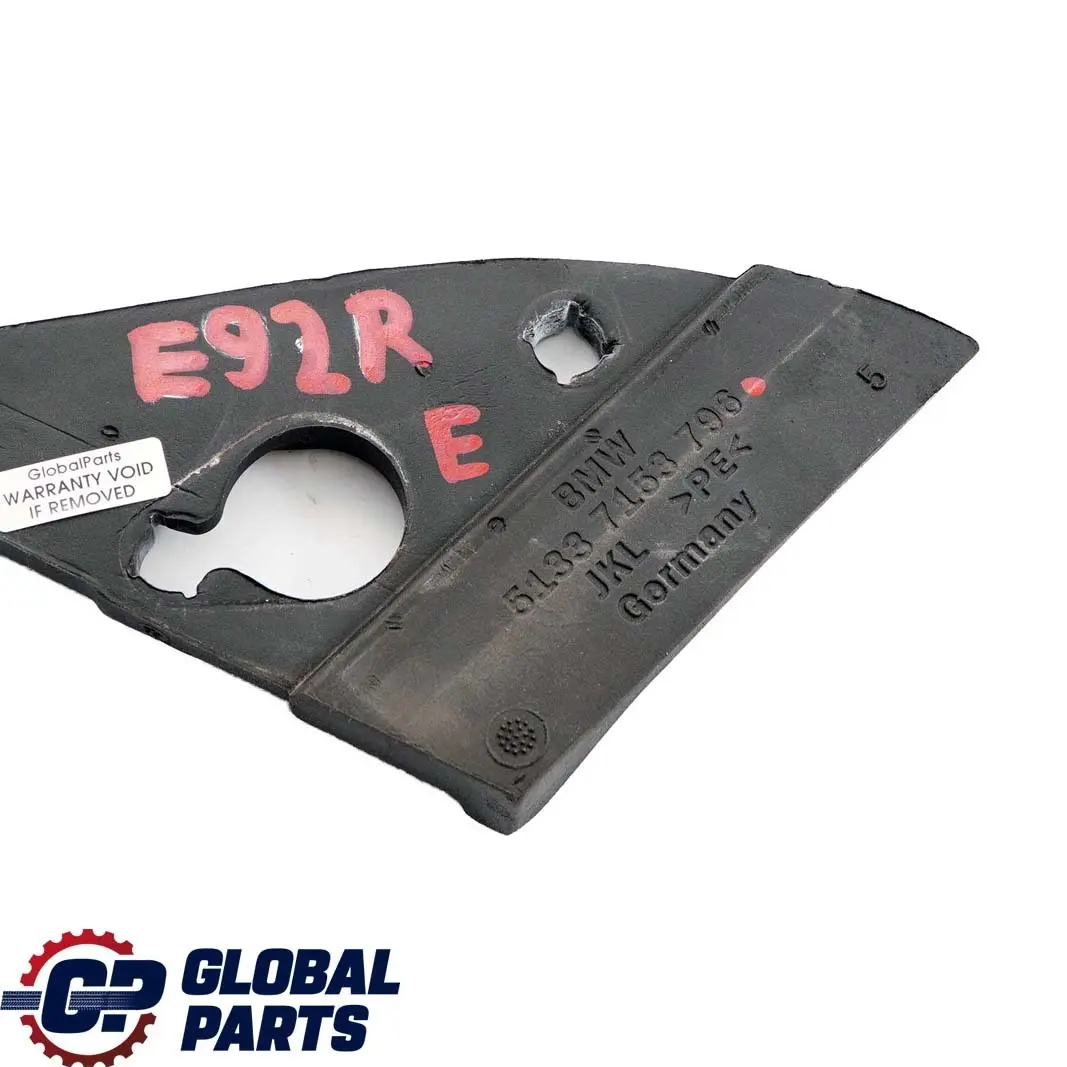 BMW 3 Series E92 E92N E93 E93N LCI M3 Seal Outer Right Mirror Tiangle O/S - SKU 7153796 - Part number 7153796
