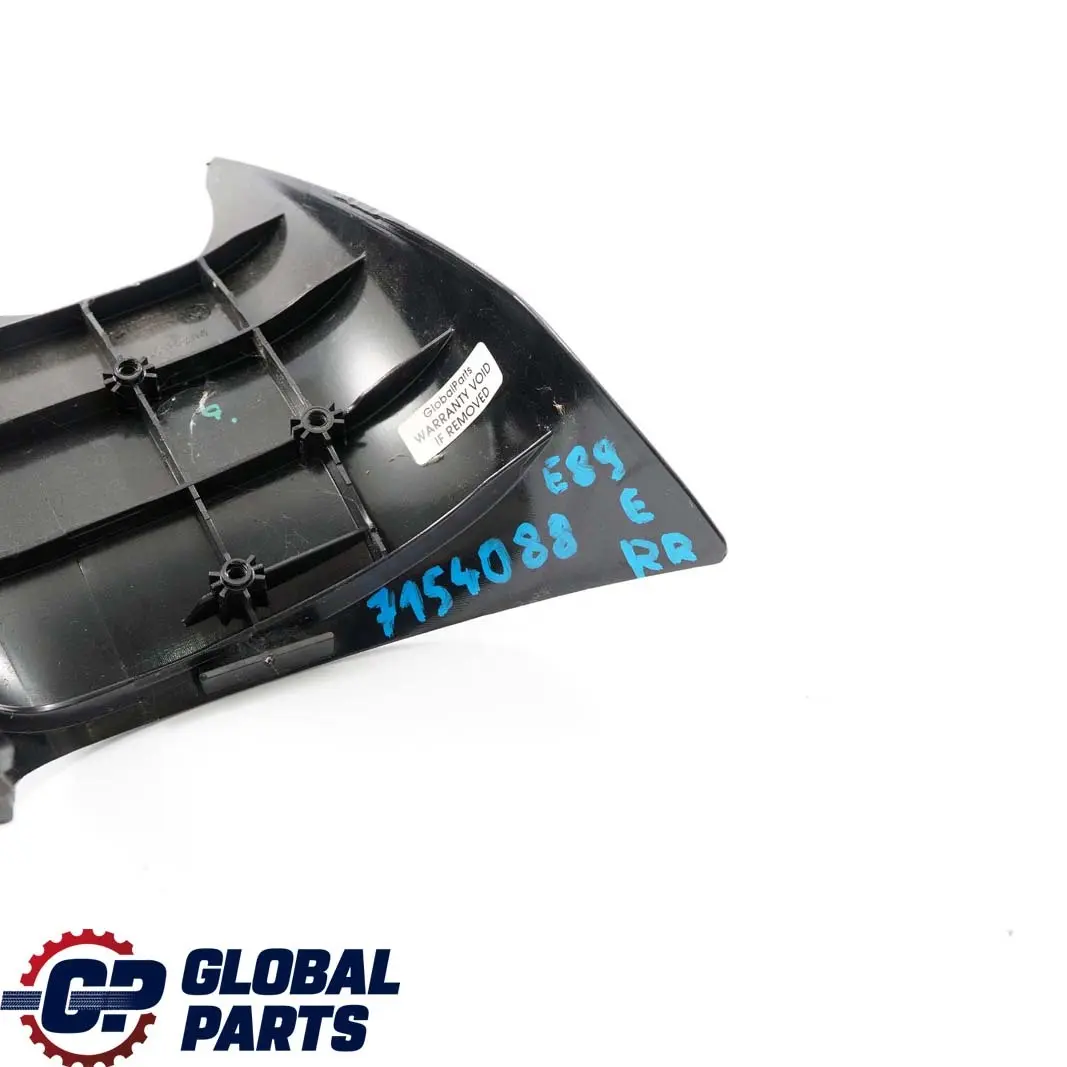 Right O/S Sliding Roof Folding Top Column C Trim Cover to BMW Z4 E89 Roadster Rear with Part number 7154088 BMW Z4 E89 Roadster Rear Right O/S Sliding Roof Folding Top Column C Trim Cover - SKU 7154088 - Part number 7154088