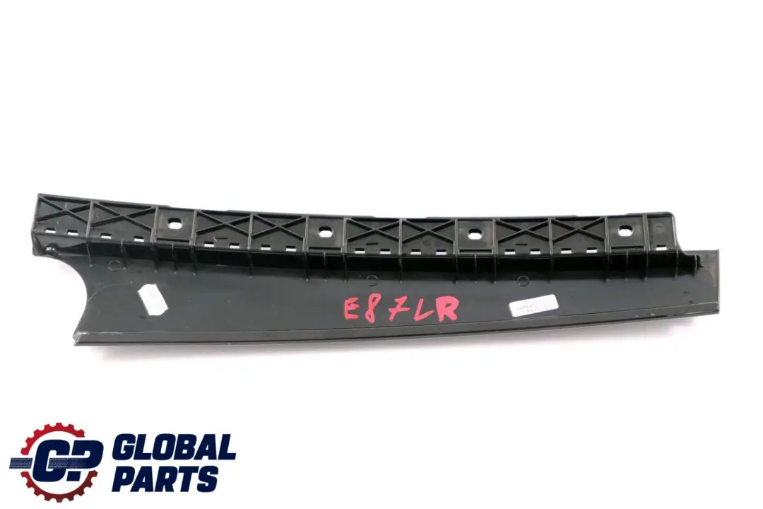 Left N/S Column B Exterior Cover High Gloss Shadow Line to BMW E87 Rear with Part number 7154311 BMW E87 Rear Left N/S Column B Exterior Cover High Gloss Shadow Line - SKU 7154311 - Part number 7154311