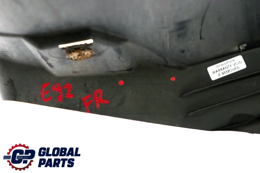 BMW 3 Series E92 E93 BACK SECTION FRONT RIGHT O/S SIDE WHEEL ARCH LINER - SKU 7154412 - Part number 7154412