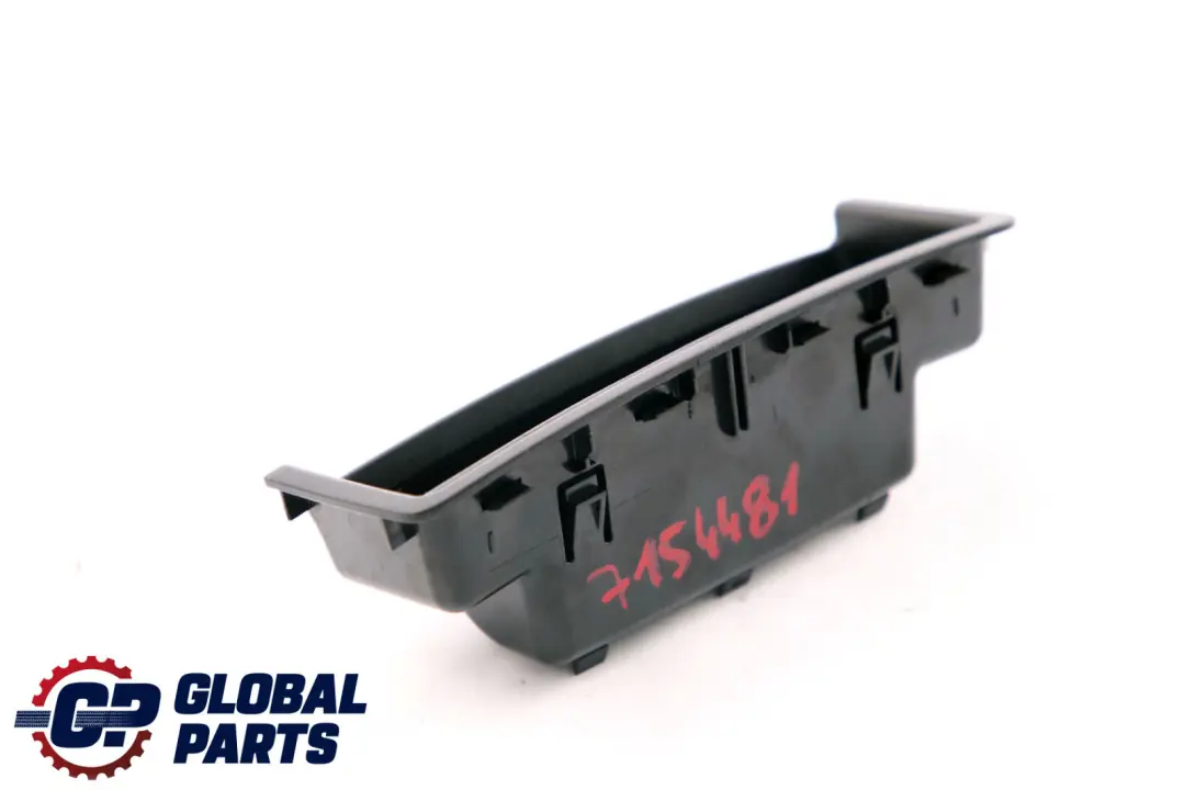 BMW 3 Series E90 E91 Rear Center Console Black Lower Bottom Insert 7129531 - SKU 7154481 - Part number 7154481