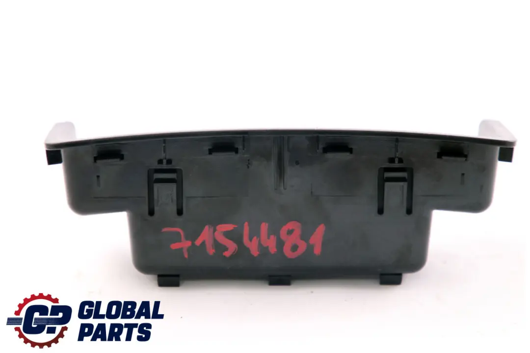 BMW Serie 3 E90 E91 Console centrale posteriore Nero Inserto inferiore 7129531 - SKU 7154481 - Numero di parte 7154481