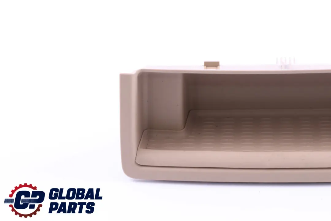 BMW 3 Series E90 E91 Rear Center Console Beige Lower Bottom Insert With Foam - SKU 7154483 - Part number 7154483