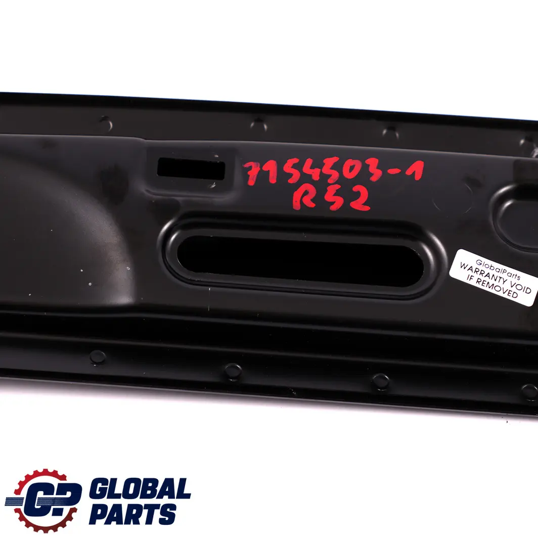 Posteriore Spoiler Tetto Black Nero Supporto per Mini Cooper Cabrio R52 con numero di parte 7154503 Mini Cooper Cabrio R52 Posteriore Spoiler Tetto Black Nero Supporto - SKU 7154503-1 - Numero di parte 7154503