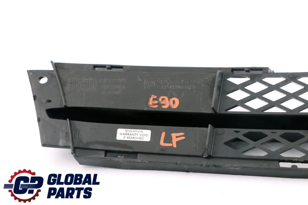 Partially Open Grid BMW E90 E91 Front Bumper Left N/S to with Part number 7154551 Partially Open Grid BMW E90 E91 Front Bumper Left N/S - SKU 7154551 - Part number 7154551