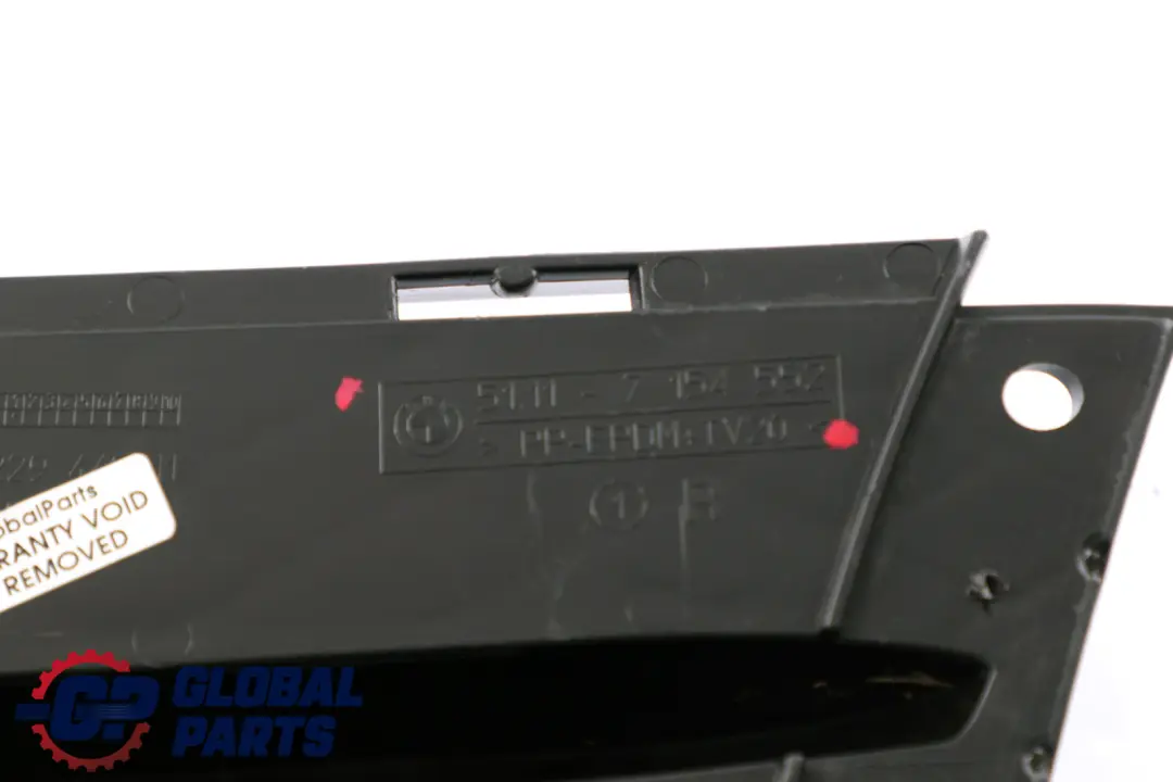 Front Bumper Partially Open Grid Right O/S BMW 3 Series E90 E91 - SKU 7154552 - Part number 7154552
