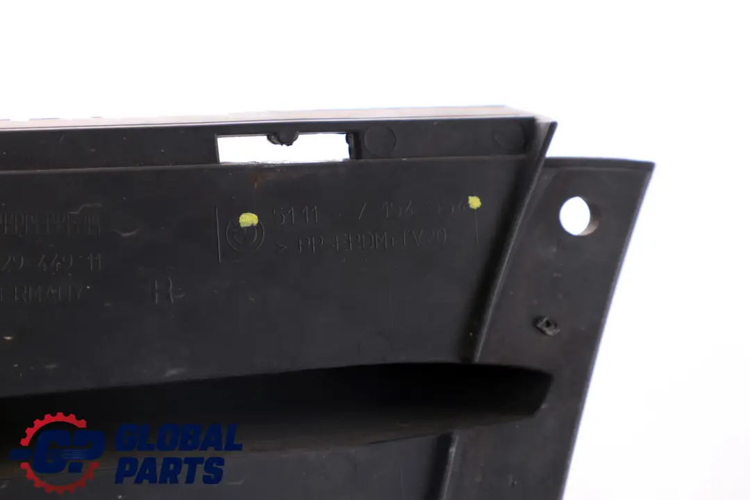 Grille De Pare-Chocs Avant BMW E90 E91 Grille Fermée Inférieure Droite  - SKU 7154554 - Numéro de pièce 7154554