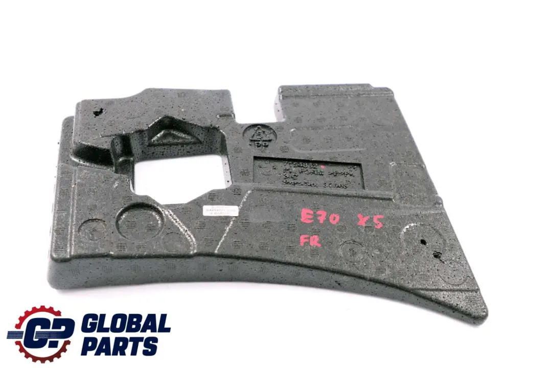 BMW X5 X6 Series E70 E71 Footwell Front Right Foam Inserts - SKU 7154832 - Numéro de pièce 7154832