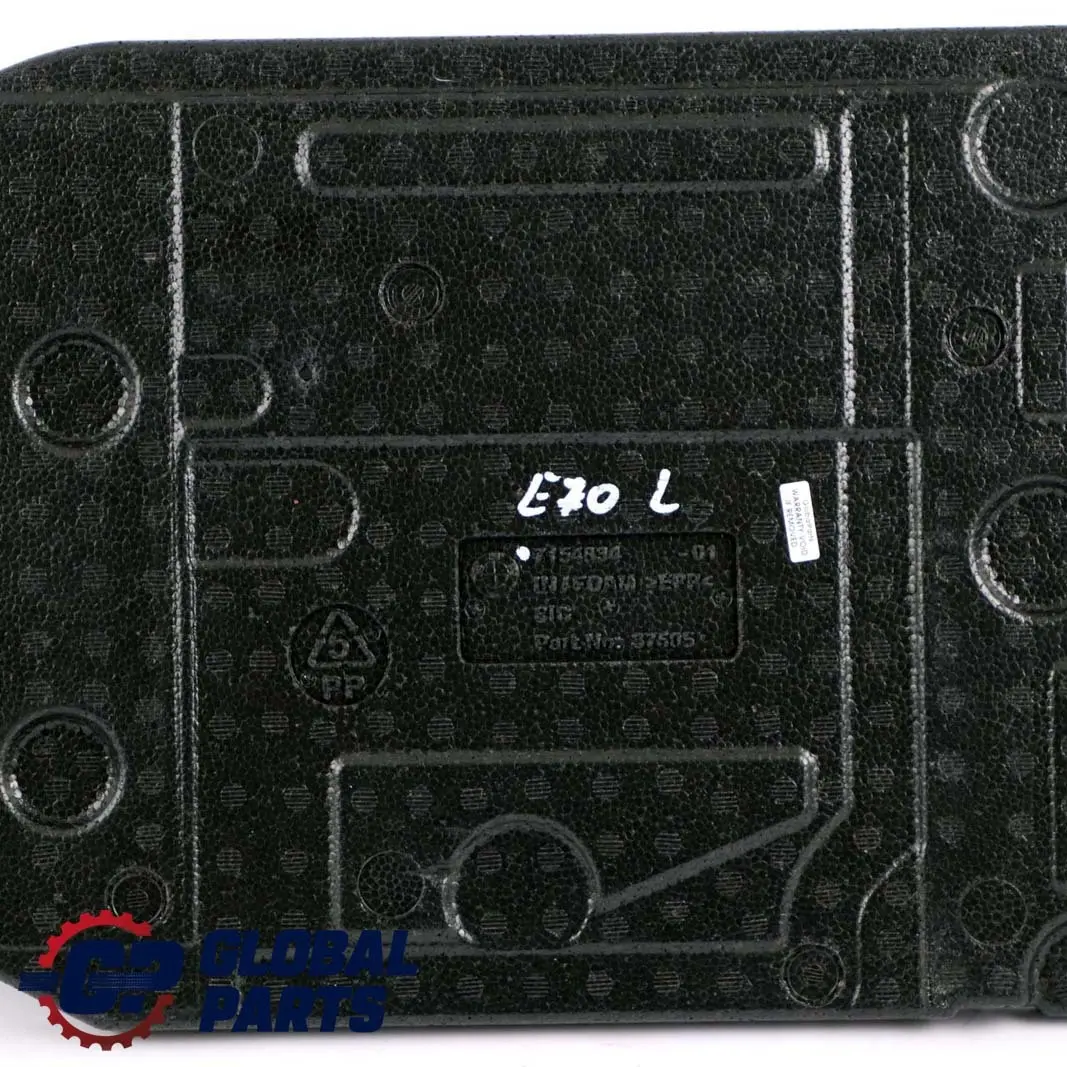 Trunk Boot Floor Rear Left N/S Foam Inserts to BMW X5 Series F15 with Part number 7154834 BMW X5 Series F15 Trunk Boot Floor Rear Left N/S Foam Inserts - SKU 7154834 - Part number 7154834