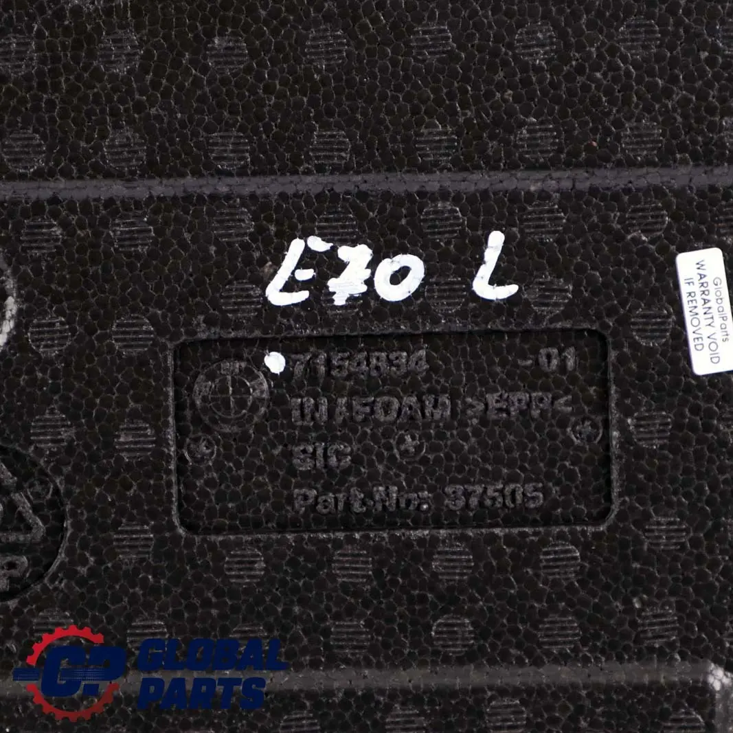 Einleger Hinten Links Kofferraumboden für BMW X5 er F15 mit Teilenummer 7154834 BMW X5 er F15 Einleger Hinten Links Kofferraumboden - SKU 7154834 - Teilenummer 7154834