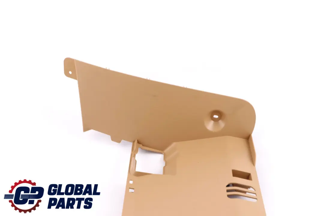 BMW 5 Series E60 E61 Passenger's Footwell Trim Panel Bottom Beige - SKU 7156235-1 - Part number 7156235