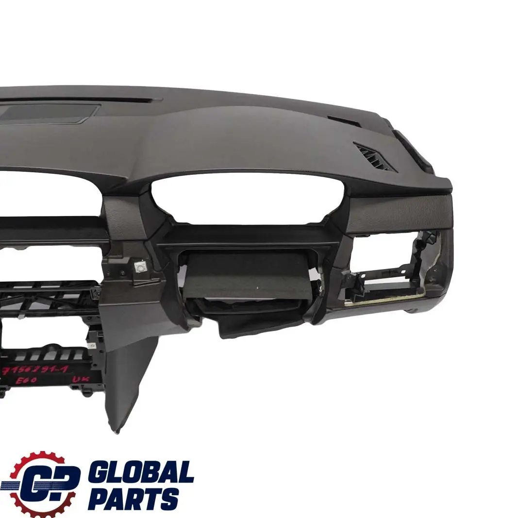 BMW 5 Series E60 E61 Dashboard Dash Trim Panel Schwarz Black 7156291 - SKU rhd-7156291-1 - Part number 7063269