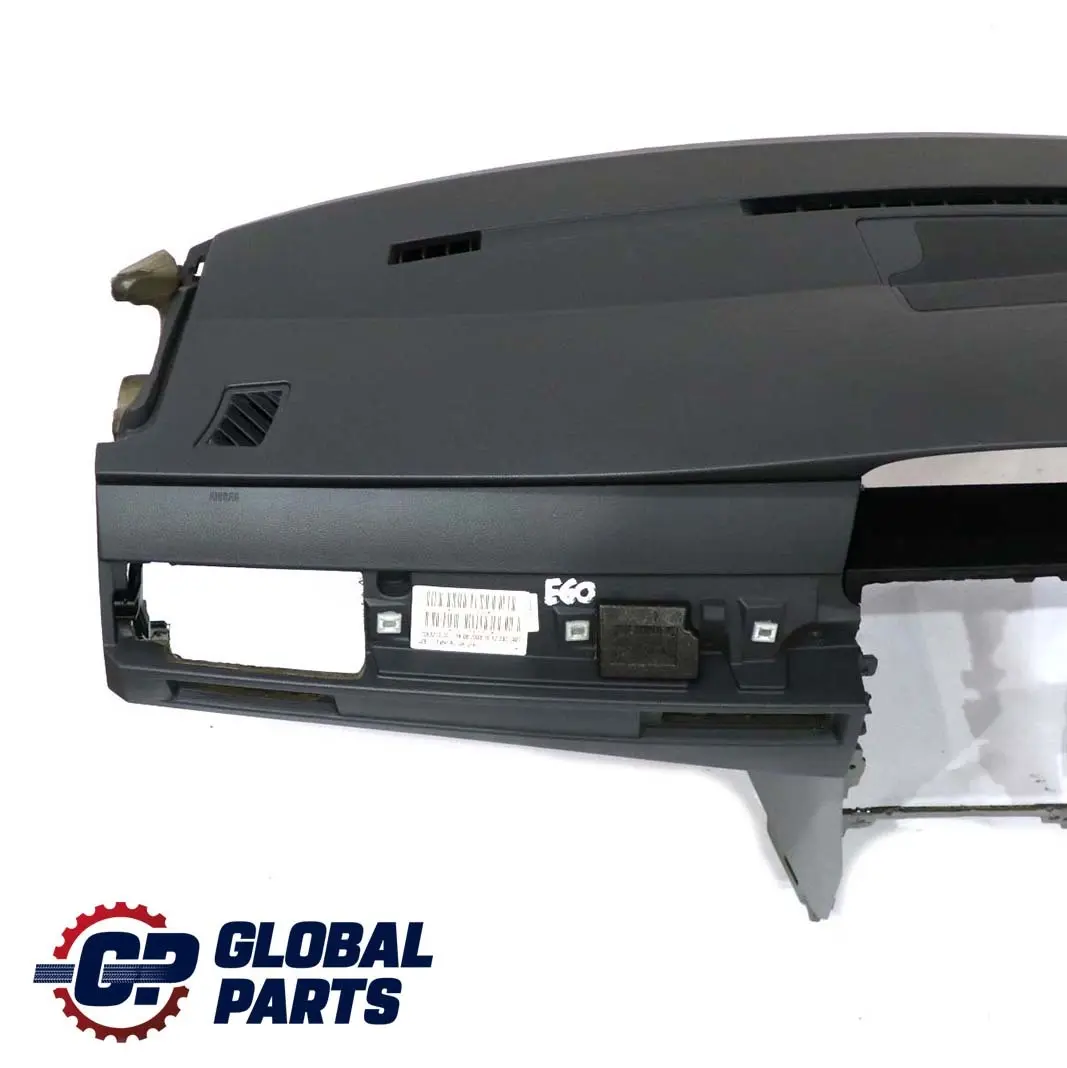 BMW 5 Series E60 E61 Dashboard Dash Trim Panel Black Grey Grau - SKU 7156292 - Part number 7156292