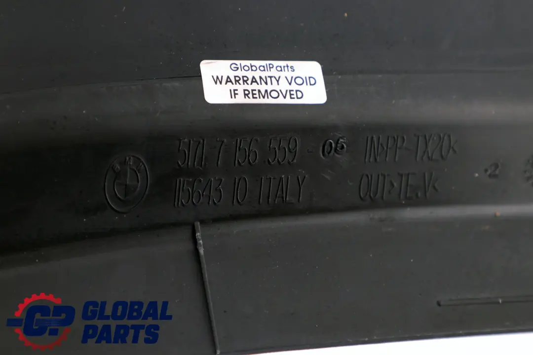  Guida Dell'Aria Trim BMW E92 E93 LCI Anteriore Aria Presa Condotto - SKU 7156559 - Numero di parte 7156559