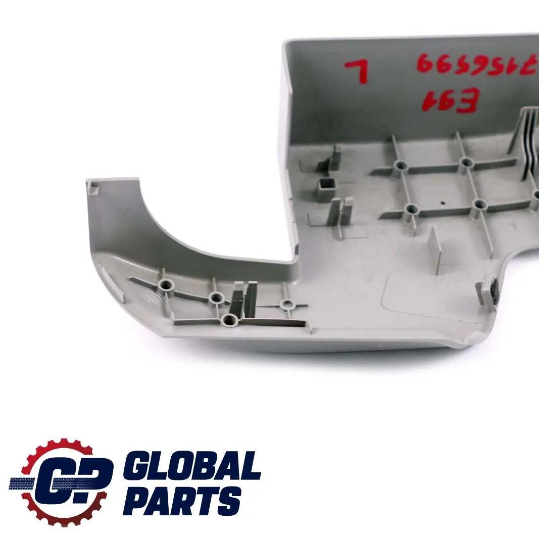 Covering Left N/S Rear Seat Belt Trim Grey to BMW 3 Series E91 E91N LCI with Part number 7068911 BMW 3 Series E91 E91N LCI Covering Left N/S Rear Seat Belt Trim Grey - SKU 7156599 - Part number 7068911
