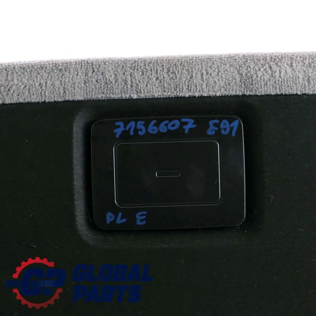 Tappeto Pavimento Vano Bagagli Grau per BMW Serie 3 E91 Touring con numero di parte 7156607 BMW Serie 3 E91 Touring Tappeto Pavimento Vano Bagagli Grau - SKU 7156607-1 - Numero di parte 7156607