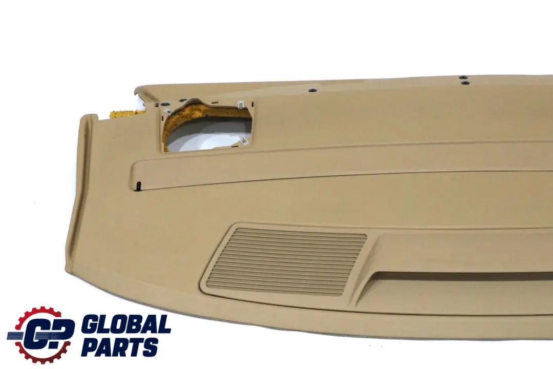 BMW 7 Series E65 E66 Rear Window Storage Compartment Sun Blind Shelf Beige - SKU 7157059 - Part number 7157059