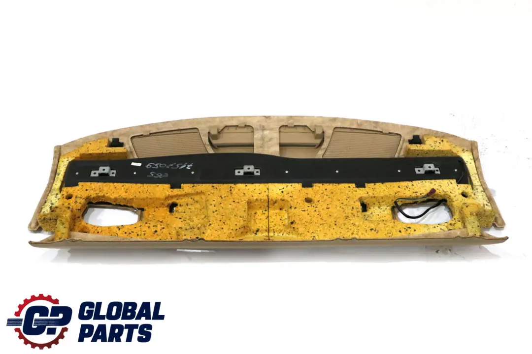 BMW 7 E65 E66 Ablegeboden Hutablage Verkleidung Sonnenschutzrollo Beige - SKU 7157059 - Teilenummer 7157059