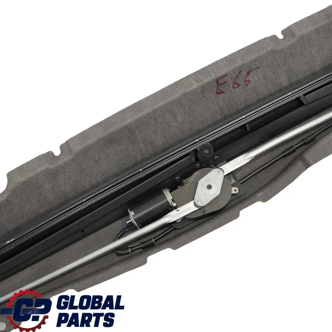 BMW 7 Reihe E65 Heckscheibe Elektrisch Sonnenschutzrollo Basaltgrau Grau - SKU 7157074 - Teilenummer 7157074