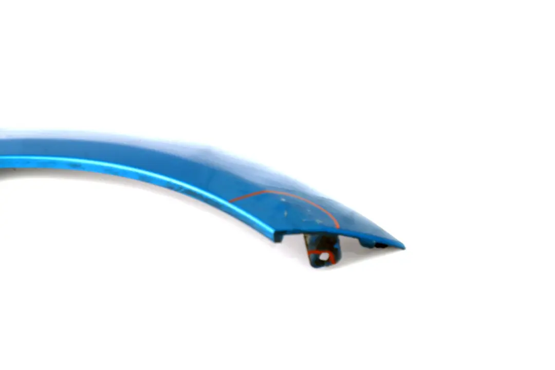 Left N/S Wheel Arch Trim Extension Flare Laser Blue to Mini Cooper R56 Rear with Part number 7157105 Mini Cooper R56 Rear Left N/S Wheel Arch Trim Extension Flare Laser Blue - SKU 7157105-LAB - Part number 7157105