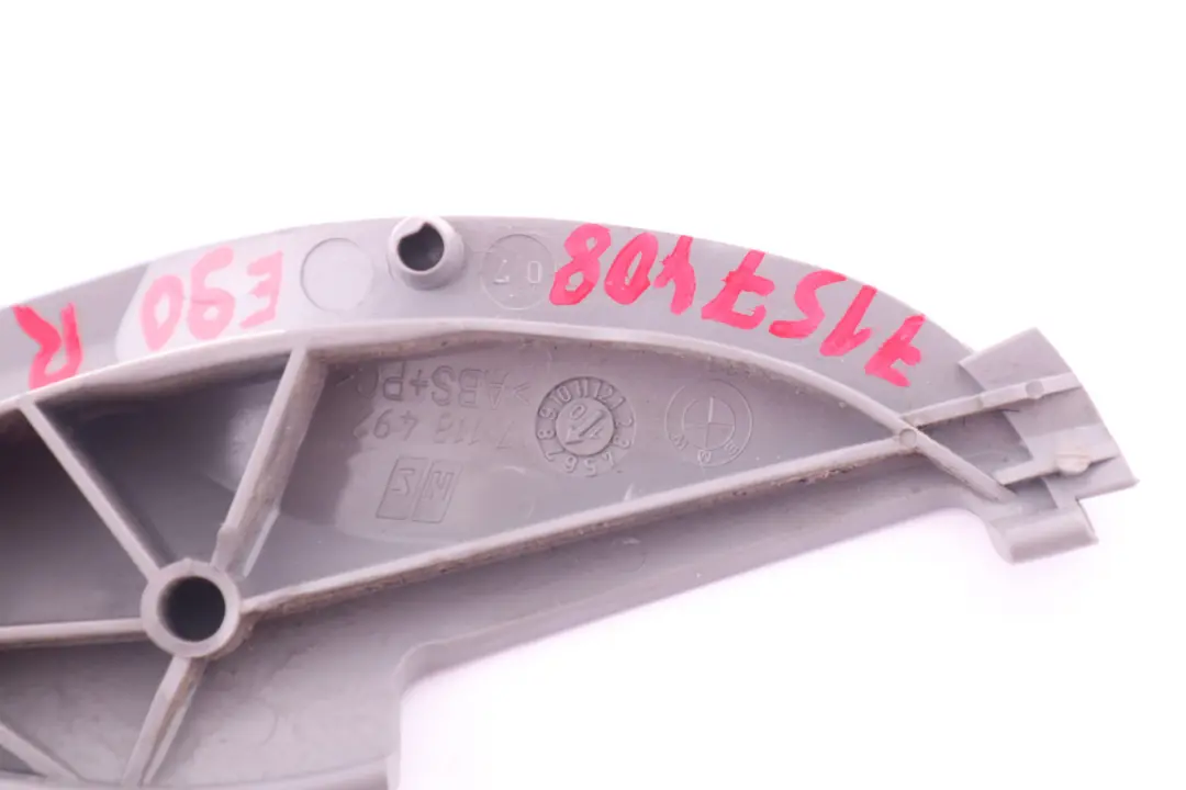 Front Right O/S Belt Catch Seat Grey 7118492 to BMW 1 3 Z4 Series E87 E90 E91 LCI with Part number 7157408 BMW 1 3 Z4 Series E87 E90 E91 LCI Front Right O/S Belt Catch Seat Grey 7118492 - SKU 7157408 - Part number 7157408