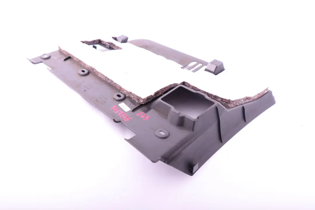 BMW 6 Series E63 E64 Passenger's Footwell Trim Panel Bottom Left Basalt - SKU 7157545 - Part number 7155189