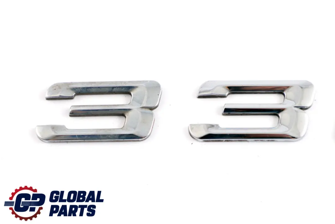 Boot Trunk Lid Adhered Emblem Badge Lettering to BMW E90 330i Petrol Rear with Part number 7157557 BMW E90 330i Petrol Rear Boot Trunk Lid Adhered Emblem Badge Lettering - SKU 7157557 - Part number 7157557