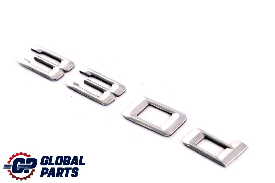 Boot Trunk Lid Adhered Lettering Emblem Logo to BMW 3 Series E90 330d Rear with Part number 7157559 BMW 3 Series E90 330d Rear Boot Trunk Lid Adhered Lettering Emblem Logo - SKU 7157559 - Part number 7157559