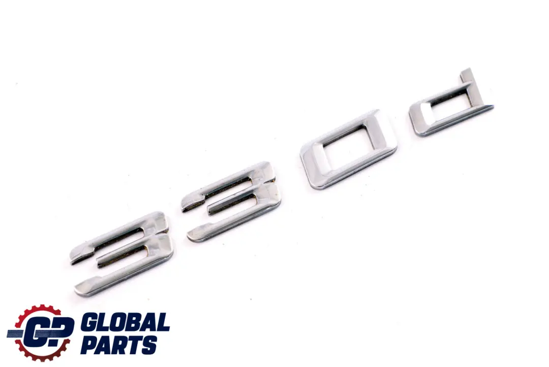 BMW 3 Series E90 330d Rear Boot Trunk Lid Adhered Lettering Emblem Logo - SKU 7157559 - Part number 7157559