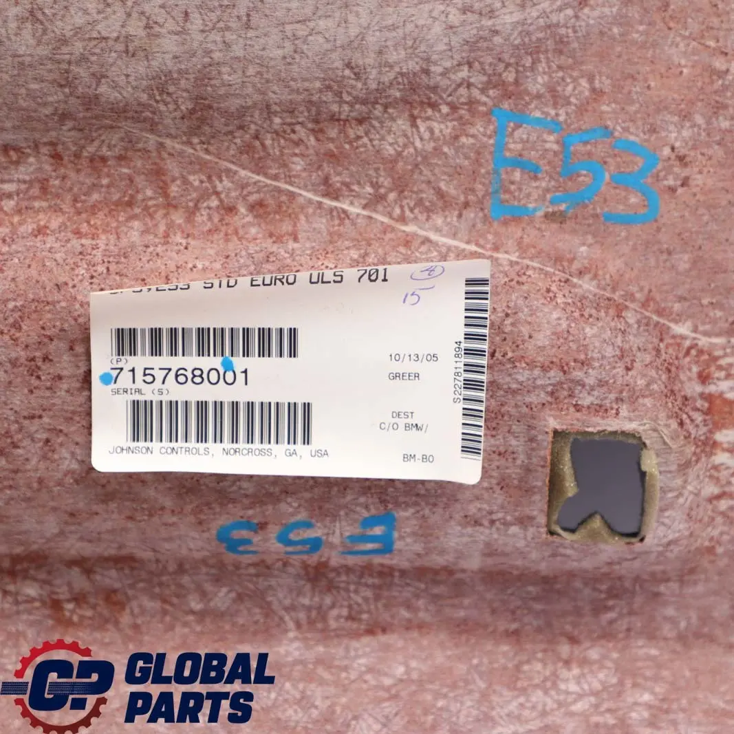 Headlining Roof Lining Black + Pillars Cover Trims Handles UK to BMW X5 E53 M Sport with Part number 7157680 BMW X5 E53 M Sport Headlining Roof Lining Black + Pillars Cover Trims Handles UK - SKU 7157680 - Part number 7157680