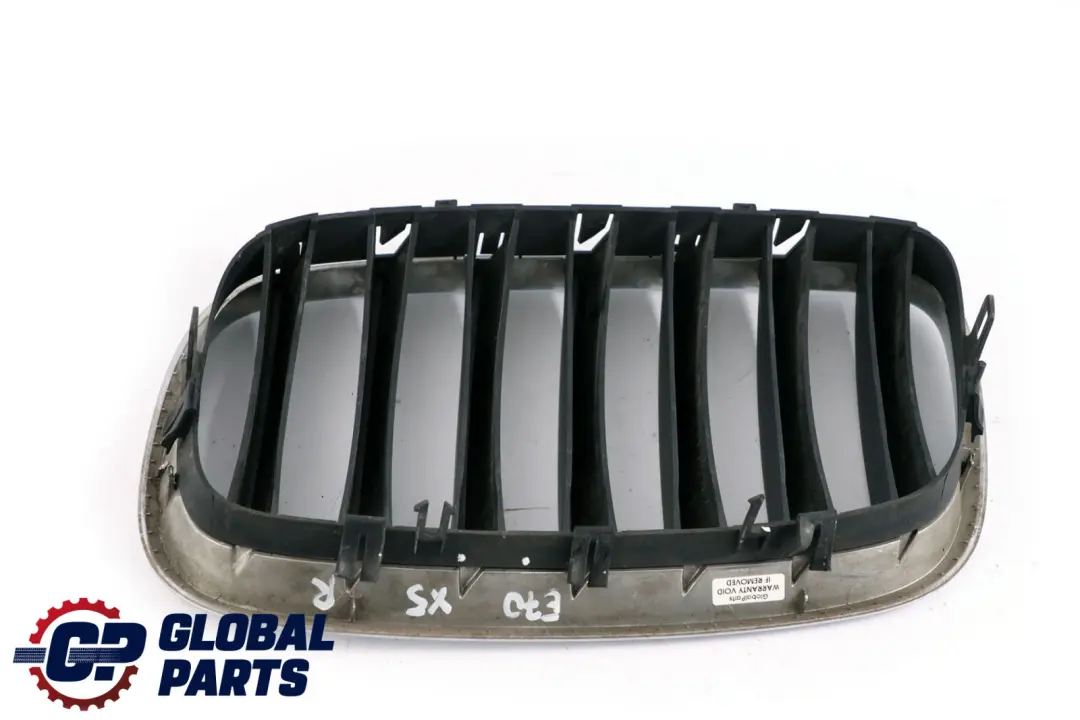 BMW X5 E70 Rejilla Delantera Derecha Cromo - SKU 7157688 - Número de pieza 7157688
