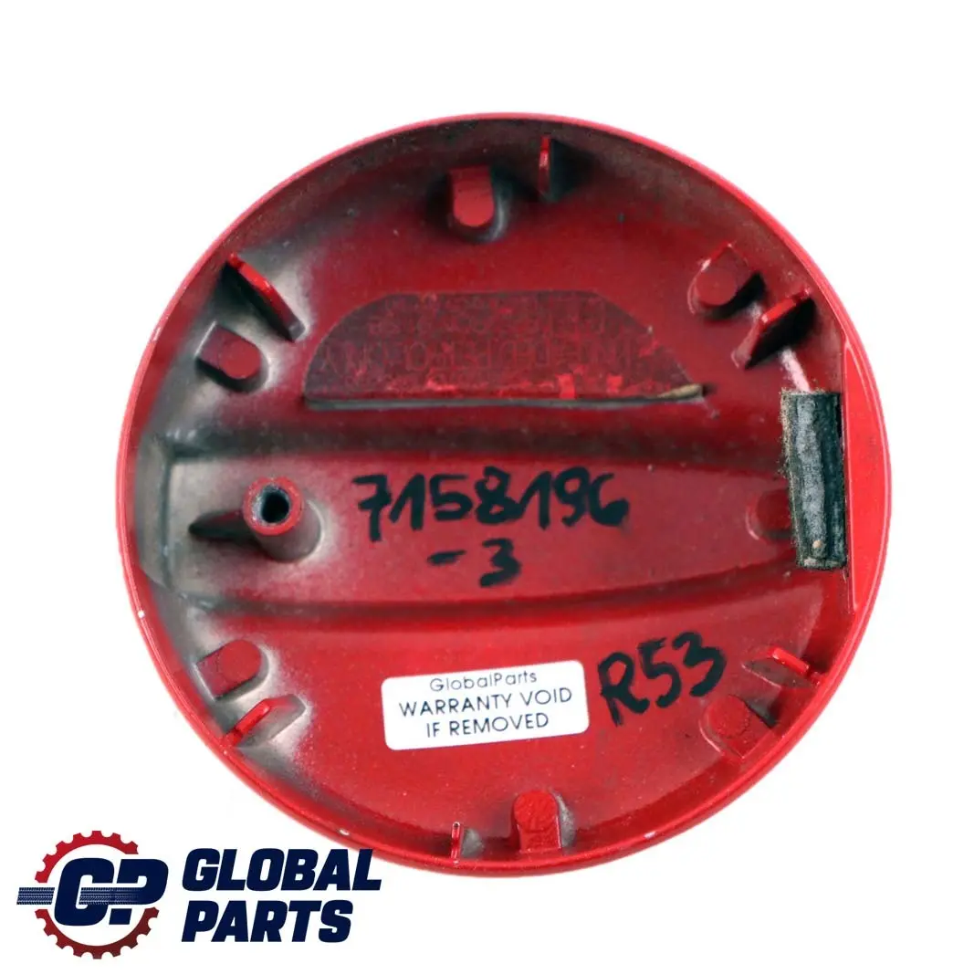 Hinge Fuel Petrol Gas Cap Cover Chili Red - 851 to BMW Mini Cooper R50 R53 with Part number 7158196 BMW Mini Cooper R50 R53 Hinge Fuel Petrol Gas Cap Cover Chili Red - 851 - SKU 7158196-3 - Part number 7158196