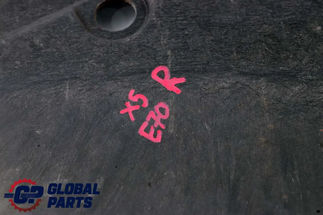 Under Body Floor Fuel Tank Cover Right O/S to BMW X5 X6 Series E70 E71 with Part number 7158406 BMW X5 X6 Series E70 E71 Under Body Floor Fuel Tank Cover Right O/S - SKU 7158406 - Part number 7158406