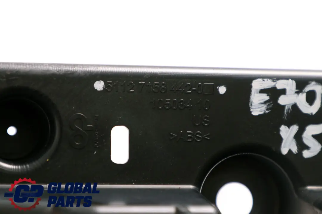 BMW X5 Series E70 Rear Bumper Right Corner Mount Trim O/S - SKU 7158442 - Part number 7158442