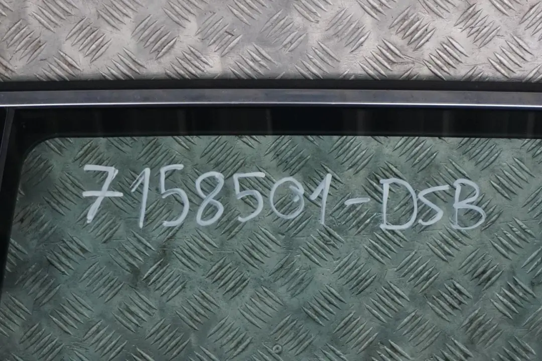 BMW 5 Series E61 Touring Door Rear Left N/S Tiefseeblau Deep Sea Blue - A76 - SKU 7158501-DSB - Part number 7158501