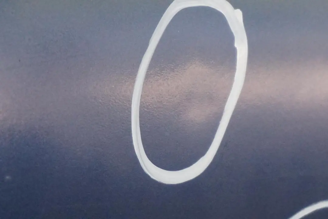 BMW 5 Series E61 Touring Door Rear Left N/S Tiefseeblau Deep Sea Blue - A76 - SKU 7158501-DSB - Part number 7158501