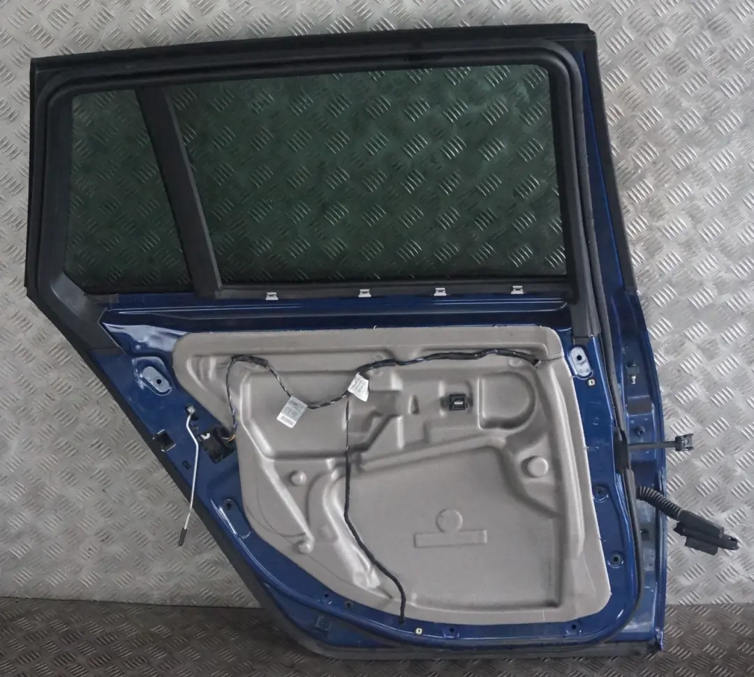 Door Rear Left N/S Le Mans Blau Blue Metallic - 381 to BMW 5 Series E61 Touring with Part number 7158501 BMW 5 Series E61 Touring Door Rear Left N/S Le Mans Blau Blue Metallic - 381 - SKU 7158501-LMB - Part number 7158501