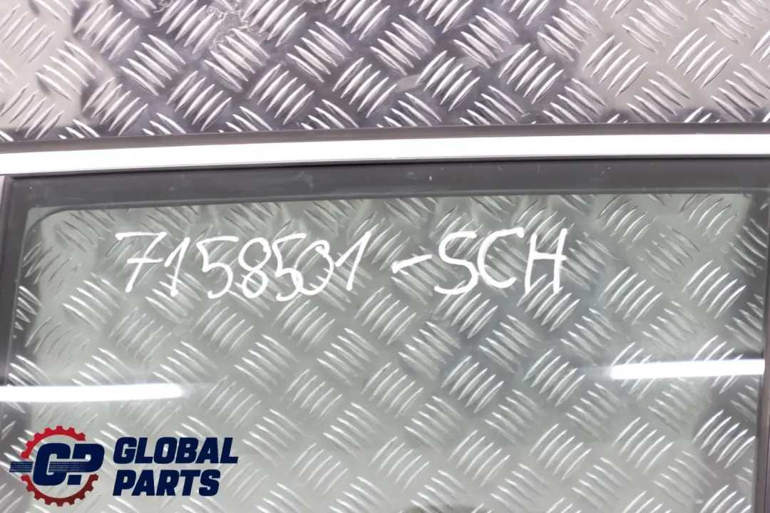 Door Rear Left N/S Schwarz 2 Black - 668 to BMW 5 Series E61 Touring with Part number 7158501 BMW 5 Series E61 Touring Door Rear Left N/S Schwarz 2 Black - 668 - SKU 7158501-SCH - Part number 7158501
