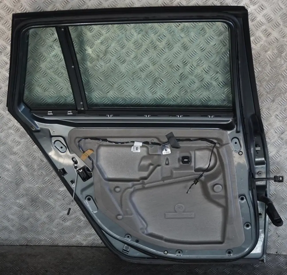 Door Rear Left N/S Titangrau Titan Grey Metallic - A36 to BMW 5 Series E61 Touring with Part number 7158501 BMW 5 Series E61 Touring Door Rear Left N/S Titangrau Titan Grey Metallic - A36 - SKU 7158501-TGR - Part number 7158501