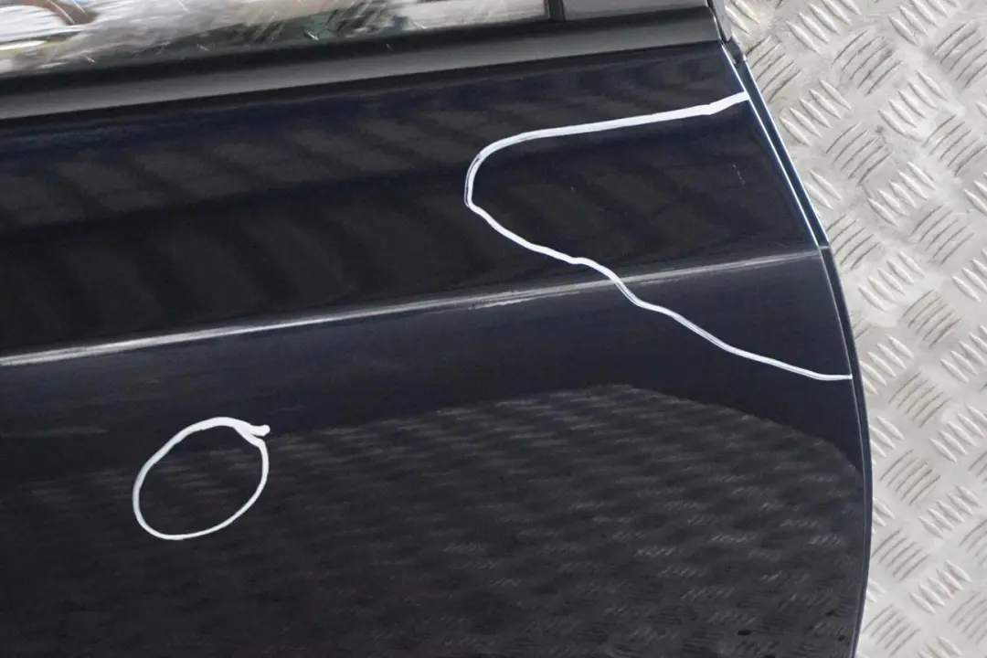 BMW 5 er E61 2 Touring Tür Hinten Rechts Carbonschwarz Carbon Schwarz 416 - SKU 7158502-CAR2 - Teilenummer 7158502